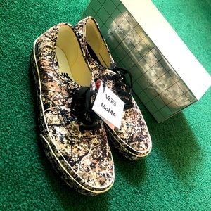Brand new Vans MOMA Authentic Jackson Pollock 11.5
